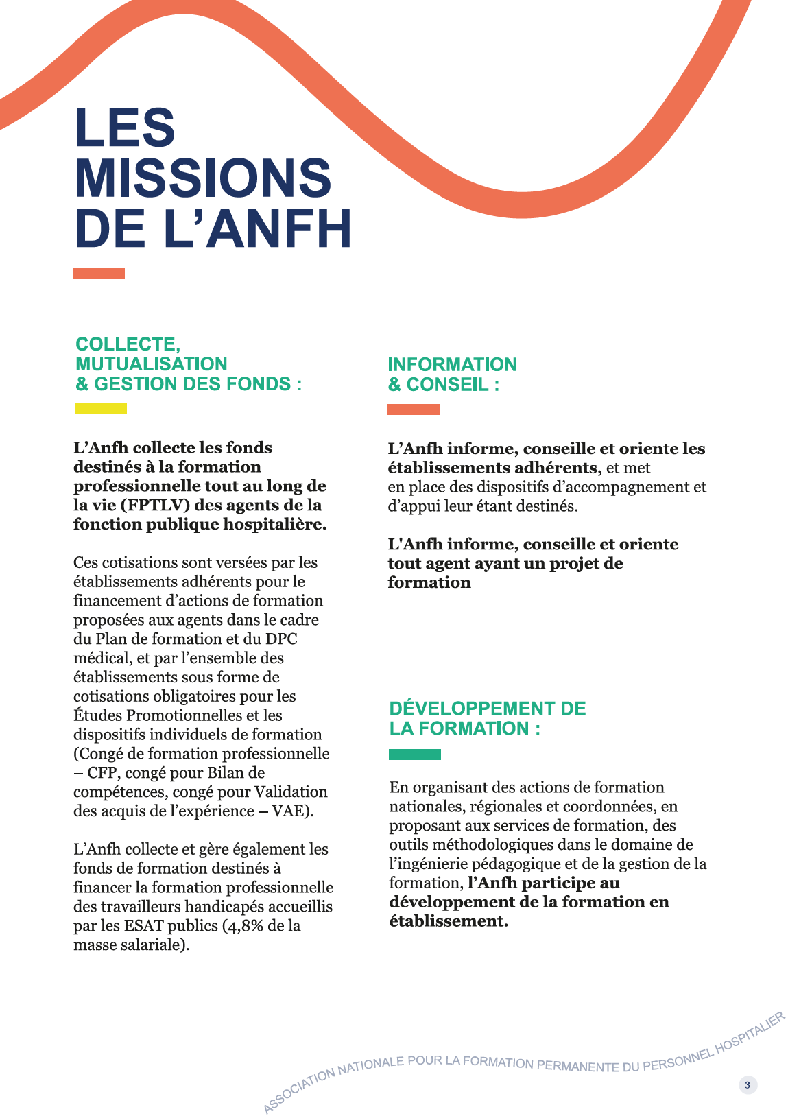 plaquette de communication interne